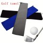 1PC 30CM 30CM Waffle Pattern Golf Towel With Hook Golf Club Cleaning Towel