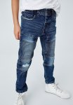 Cotton On Skinny Fit Moto Jean - Sorrento Dark Blue