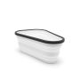Reusable Expandable Pizza Silicone Storage Container With Lids And Trays