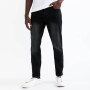 Men&apos S Black Straight Leg Jeans