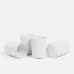 For Your Sins Tumbler Set Of 4 - Gloss White