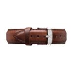 Classic St Mawes Silver Watch Strap - 18MM