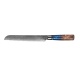 Lifespace Premium 7 5" Bread Knife W Resin Handle & Full Tang Damascus Blade