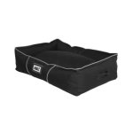 Rogz Lekka Pod Medium 3D Oxford Dog Bed Black grey Waggs Pet Shop