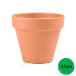 Deroma "standard" Pot 21CM. - 1PC Deroma Standard 21CM W X 19CM H . 3.5L Capacity. Fits 19CM Tray 87191