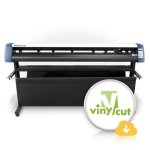 VINYL4 -business 1750MM Working Area Automatic Contour Cutting Vinyl Cutter Collection Basket Vinylcut Software