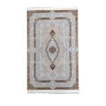 1 X 1.5M Persian-inspired Medallion Design Carpet Multicoloured