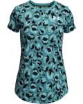 Girls' Ua Fierce Instinct Print Short Sleeve - COSMOS-476 Ymd