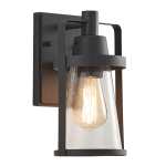 Berlin Outdoor Lantern Light With Speckled Glass