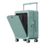 Airborne 20 Inch Executive Aviator Luggage Suitcase - Olive Green