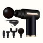 1SET Massage Gun Deep Tissue Muscle Massager Handheld Percussion Massager For Body Back And Neck