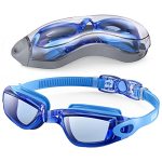 Aegend Swim Goggles Swimming Goggles No Leaking Anti Fog Uv Protection Triathlon Swim Goggles With Free Protection Case For Adul