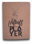 Netball Pendant And Chain - Card 533