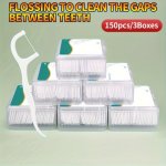 150PCS Ultra-fine Teeth Floss Stick Home Set Toothpicks And Interdental Brushes Safe Cleaning Oral Cleaning Multiple Oral Care I