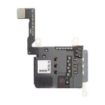 Dual Sim Card Holder Socket With Flex Cable For Iphone 12 Pro Max