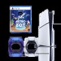 PS5 Slim Disc + Astro Bot PS5 + PS5 Dualsense Indigo