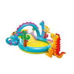 Ashcomonline Inflatable Swimming Pool Dinoland Play Center Swimming Pool Crib Toy And Play Gym