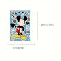 8PCS Disney Officially Mickey Family Puzzle Cute Colorful Waterproof Stickers For Water Bottles Skateboards & Notebooks Laptop As Gift