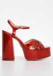 Tivoli Platform Heel - Fire Red
