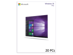 Microsoft Windows 10 Pro License For 20 Pcs