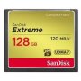 SanDisk Cf Extreme 128GB Memory Card Compactflash 120MB/S Read Speed 85MB/S Write Speed