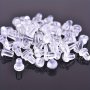 100-8000PCS Silicone Earring Backs For Studs Clear Soft Earring Backings Safe Plastic Rubber Earring Backs Bullet Clutch Stoppers Replacement For Fish Hook Earring Studs