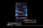 Samsung 990 Pro Nvme SSD 2TB M.2 Form Factor 7450 Mb s Read With Heatsink – New