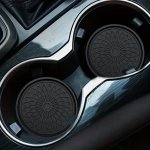 2PCS Car Non-slip Coaster Water Cup Holder Storage Pad Car Creative Flower Coaster