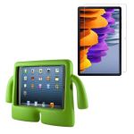 Kids Case & Screen Protector Combo Compatible With Samsung Tab A7-RED