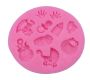 Silicone Baby Clothing Theme Fondant Mould