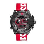 Diesel Mega Chief Ana-digi Gunmetal Stainless Steel Men's Watch DZ4647
