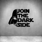 Star Wars: Join The Dark Side - Grey L 1000 X H 700MM