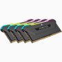 Vengeance Rgb Pro Sl 64GB 4 X 16GB DDR4 Dram 3200MHZ C16 Memory Module Kit - Black