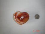 Carnelian Stone Heart SSP330