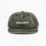 Satin Stitch Traditional Cap Green - One Size