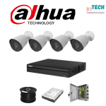 Dahua 4 Channel Hdcvi Pentra-brid Xvr Cctv Kit