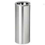 Live Stainless Steel Litter Bin – Solid Rim Lid – 722BL