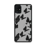 Custom Printed Tpu Cases - Samsung Galaxy A51 & 39 Black Butterfly& 39 By