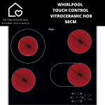 Whirlpool Touch Control Vitroceramic Hob - 60CM