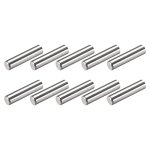 Metallixity Dowel Pin 5X14MM 15PCS 304 Stainless Steel Shelf Support Pegs Pin Fastener Elements - For Metal Devices Furniture In