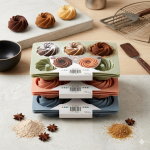 6 Cup Silicone Swirl Muffin And Cupcake Baking Tray
