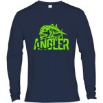 Angler Kingfish Long Sleeve T-Shirt – Navy