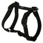 Rogz Utility Large 20MM Fanbelt Dog H-harness Reflective Different Colours - Black