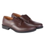 Toughees - Hank Infant/junior/boys/men Lace Up Brown Leather School Shoes