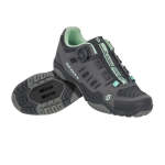 Crus-r Boa Ladies Shoe - Dark Grey Mint Green Eu 41