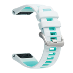 Elite 20MM Easyfit Evolve Series Watch Strap For Garmin White Mint