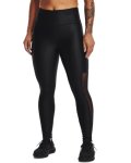 Women's Ua Iso-chill Run Ankle Tights - Black XS
