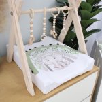 Changing Mat Cover Rainbow Green Ellie