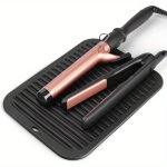 Large Silicone Heat Resistant Mat For Hot Styling Tools Professional Non-slip Pad For Hair Straighteners Curling Irons Flat Iron