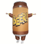 Giant Inflatable Dress Up Beer Can - 150CM -190CM